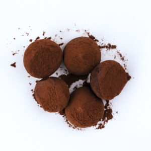 trufas con cacao