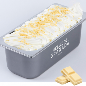 helado chocolate blanco