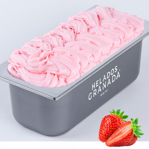 helado fresa