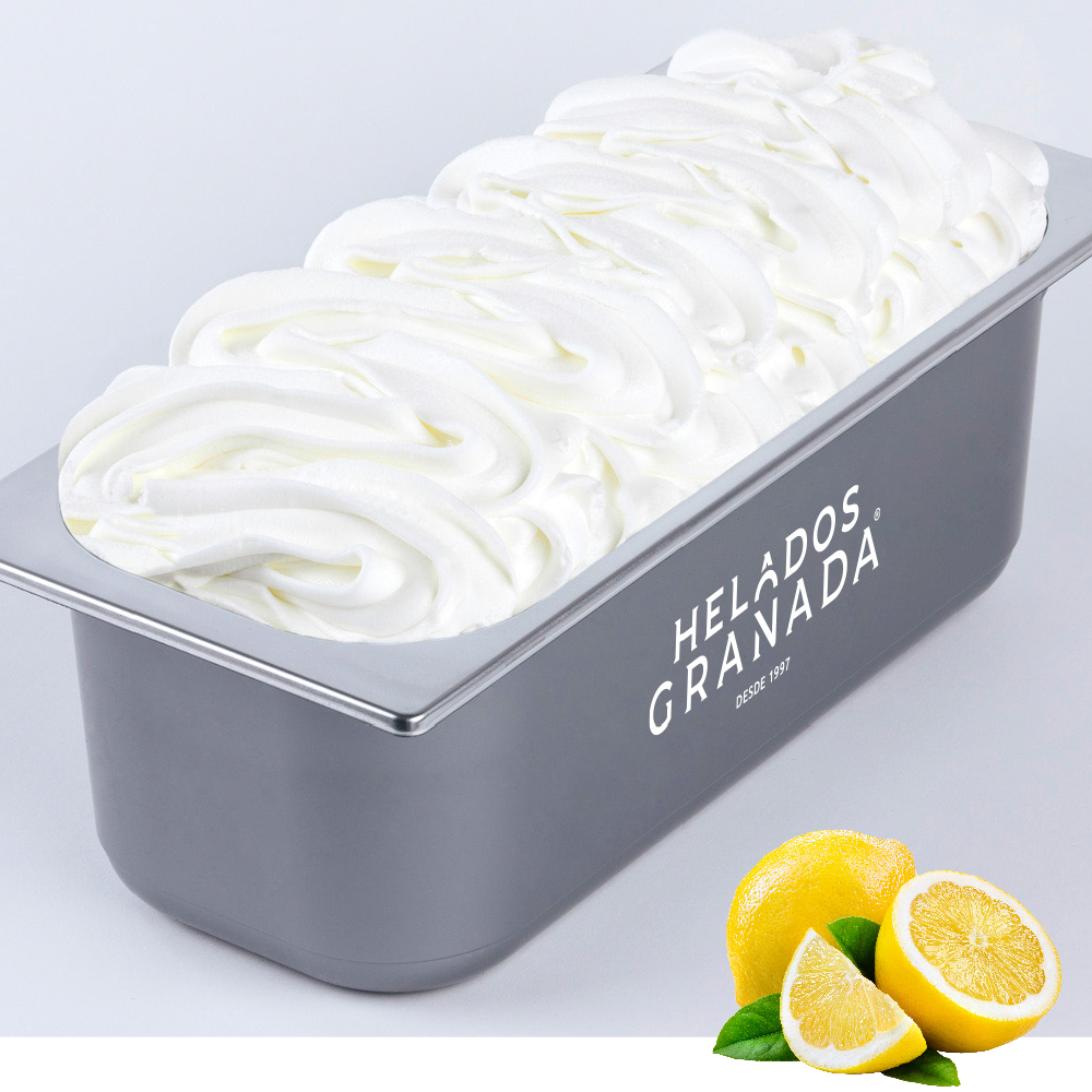 helado de limón