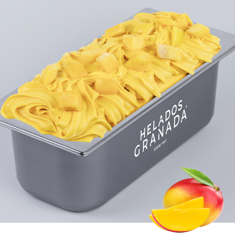 helado mango sin lactosa