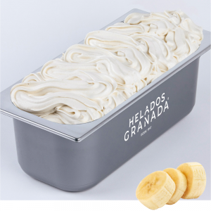 helado plátano