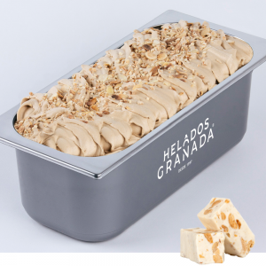helado turrón sin azúcar
